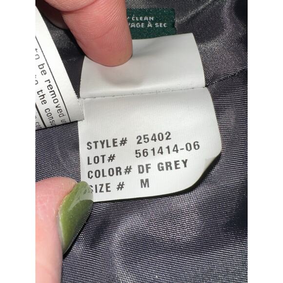 Lauren Ralph Lauren Women’s Pea Coat Wool Blend Lined Gray M Preppy Old Money - Picture 5 of 14